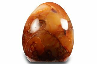 Free-Standing, Polished Carnelian Agate - Madagascar #333283