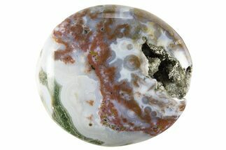 Polished Ocean Jasper Stone - Madagascar #329993