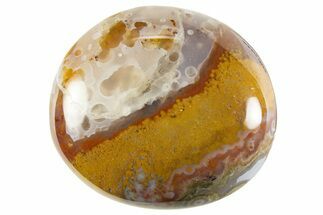 Polished Ocean Jasper Stone - Madagascar #330003
