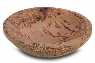 Polished Saharan Desert Jasper Dish - Morocco #326952