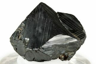Striated Octahedral Magnetite Crystal - Utah #333959