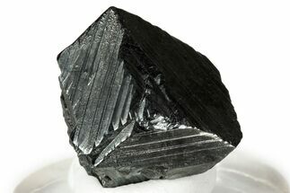 Striated Octahedral Magnetite Crystal - Utah #333971