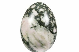 Polished Chinese Writing Rock Egg - Alaska #334138