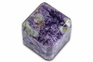 Polished Purple Charoite Cube - Siberia #335585