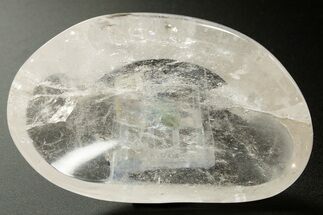 Polished Clear Quartz Dish - Madagascar #336433