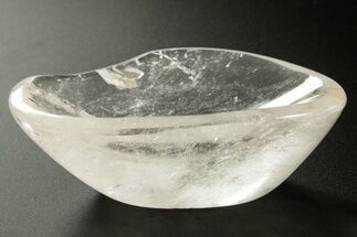 Polished Clear Quartz Dish - Madagascar #336433