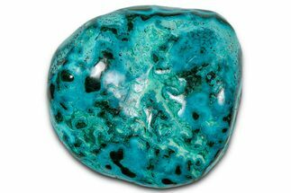 Vibrant Polished Malachite with Chrysocolla - DR Congo #336807