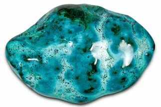 Vibrant Polished Malachite with Chrysocolla - DR Congo #336823