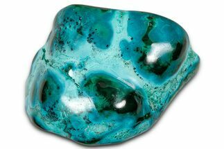 Vibrant Polished Malachite with Chrysocolla - DR Congo #336833