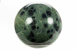 Huge, Polished Kambaba Jasper Sphere ( lbs) - Madagascar #337292