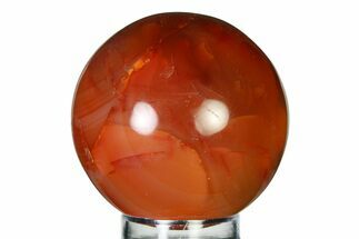 Colorful Carnelian Agate Sphere - Madagascar #337248
