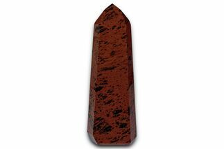 Polished Mahogany Obsidian Tower #337840