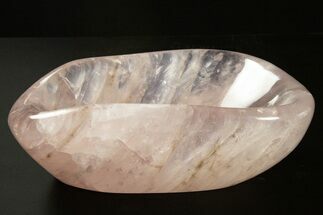 Polished Rose Quartz Dish #338436