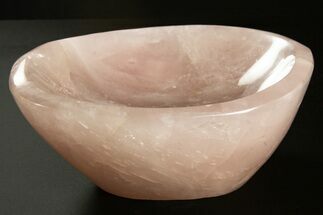 Polished Rose Quartz Dish #338438