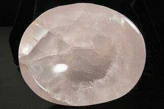 Polished Rose Quartz Dish #338444