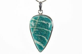 Amazonite Pendant (Necklace) - Sterling Silver #339840