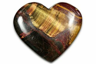 Marra Mamba Tiger's Eye Heart - Australia #342026