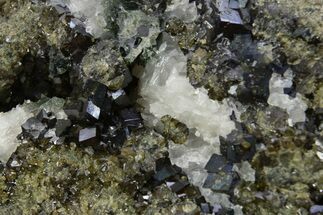 Iridescent, Rainbow Andradite Garnets - Norway #342365