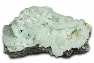 Sparkly Prehnite Pseudomorph After Laumontite - India #342423