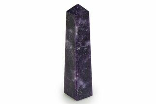 Sparkly, Dark Purple Lepidolite Tower #343081