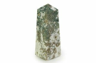 Polished Tree Agate Tower - India #343112