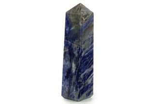 Deep Blue Polished Sodalite Tower #343090