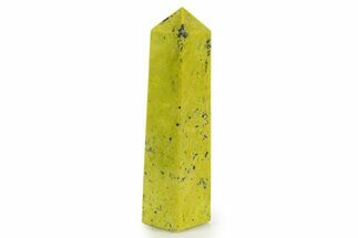 Polished Green Lizardite Tower #343093