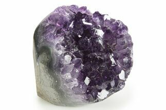 Free-Standing Amethyst Crystal Cluster - Uruguay #343766