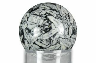 Polished Pinolite Sphere - Austria #343938
