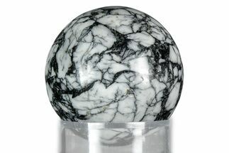 Polished Pinolite Sphere - Austria #343946