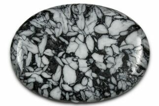 Polished Pinolite Palm Stone - Austria #343893