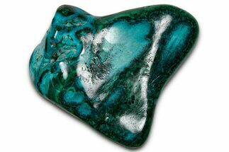 Vibrant Polished Malachite with Chrysocolla - DR Congo #336870