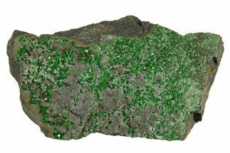 Sparkling Green Uvarovite Garnets - Russia #344507