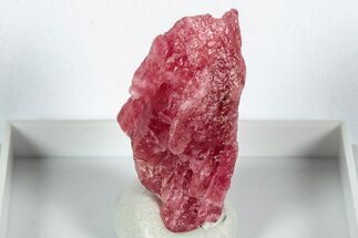Striking Cherry-Red Rhodonite Specimen - Brazil #344953
