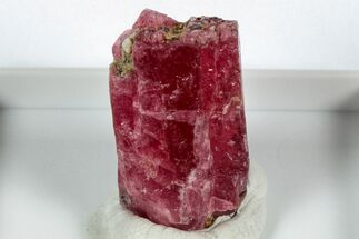 Striking Cherry-Red Rhodonite Specimen - Brazil #344968