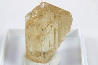 Terminated Yellow Marialite (Scapolite) Crystal - Tanzania #345754
