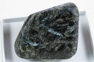 Tumbled, Flashy Nuummite Stone - Finland #345844