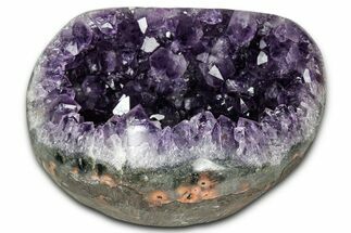 Sparkly Deep-Purple Amethyst Geode - Uruguay #345952