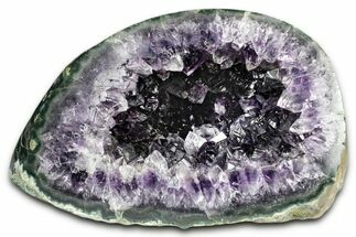 Sparkly Deep-Purple Amethyst Geode - Uruguay #345958