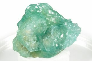 Sparkling Vibrant Blue Botryoidal Smithsonite - Congo-Brazzaville #346166