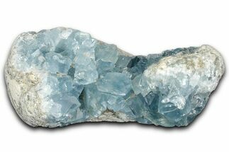 Sparkling Celestine (Celestite) Geode - Madagascar #344776