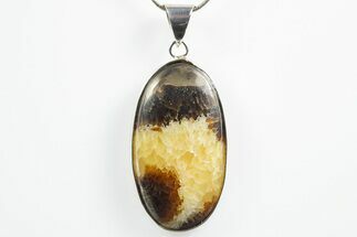 Polished Septarian Pendant (Necklace) #346241