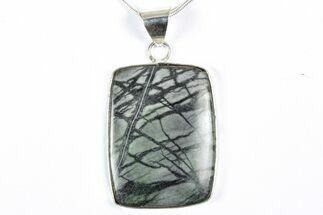 Polished Picasso Marble Pendant (Necklace) #346271