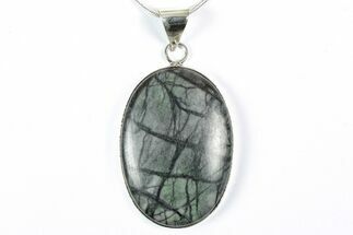 Polished Picasso Marble Pendant (Necklace) #346274