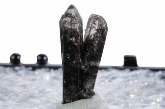 Vitreous Black Topaz Crystal Cluster - Utah #347116