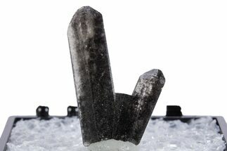 Vitreous Black Topaz Crystal Cluster - Utah #347134
