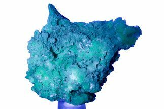 Fluorescent Uranyl Chalcedony with Fluorite - Utah #347468
