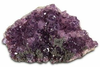 Dark Purple Amethyst & Hematite Cluster - Alacam Mine, Turkey #347597