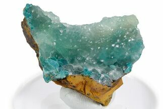 Sparkling Blue-Green Hemimorphite - Congo #348555
