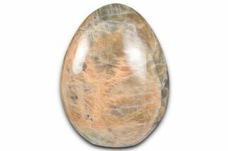Polished Free-Standing Peach Moonstone - Madagascar #348957